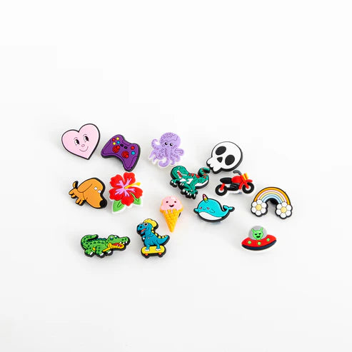 mixture of 14 different chino charms 