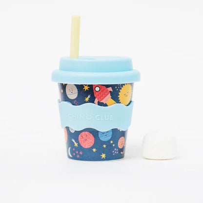 4oz babyccino cup with lid and straw