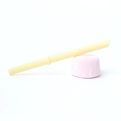 yellow silicone straw