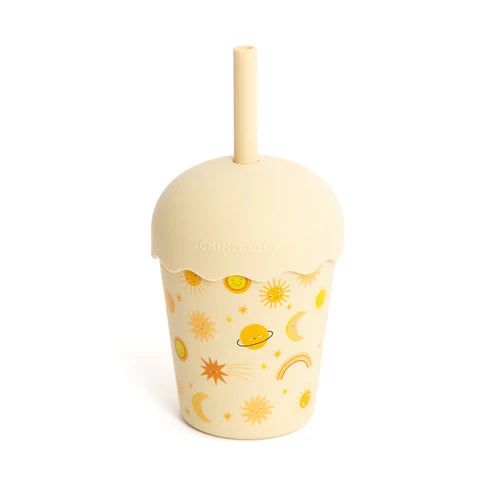 Sun & Moon 200ml Toddler Smoothie Cup with Lid & Straw (SALE)