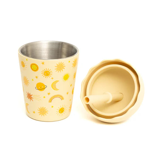 Sun & Moon 200ml Toddler Smoothie Cup with Lid & Straw (SALE)